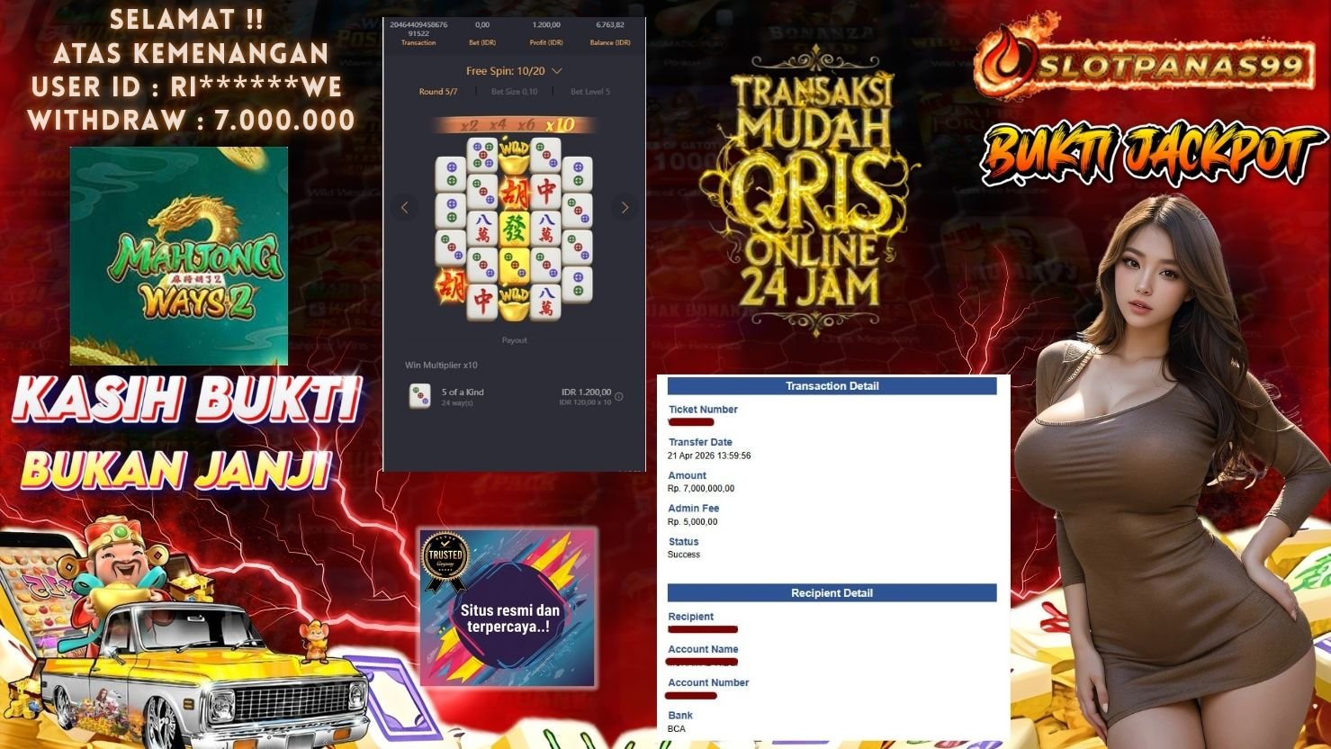 SLOTPANAS99 JACKPOT SLOT MAHJONG WAYS 2